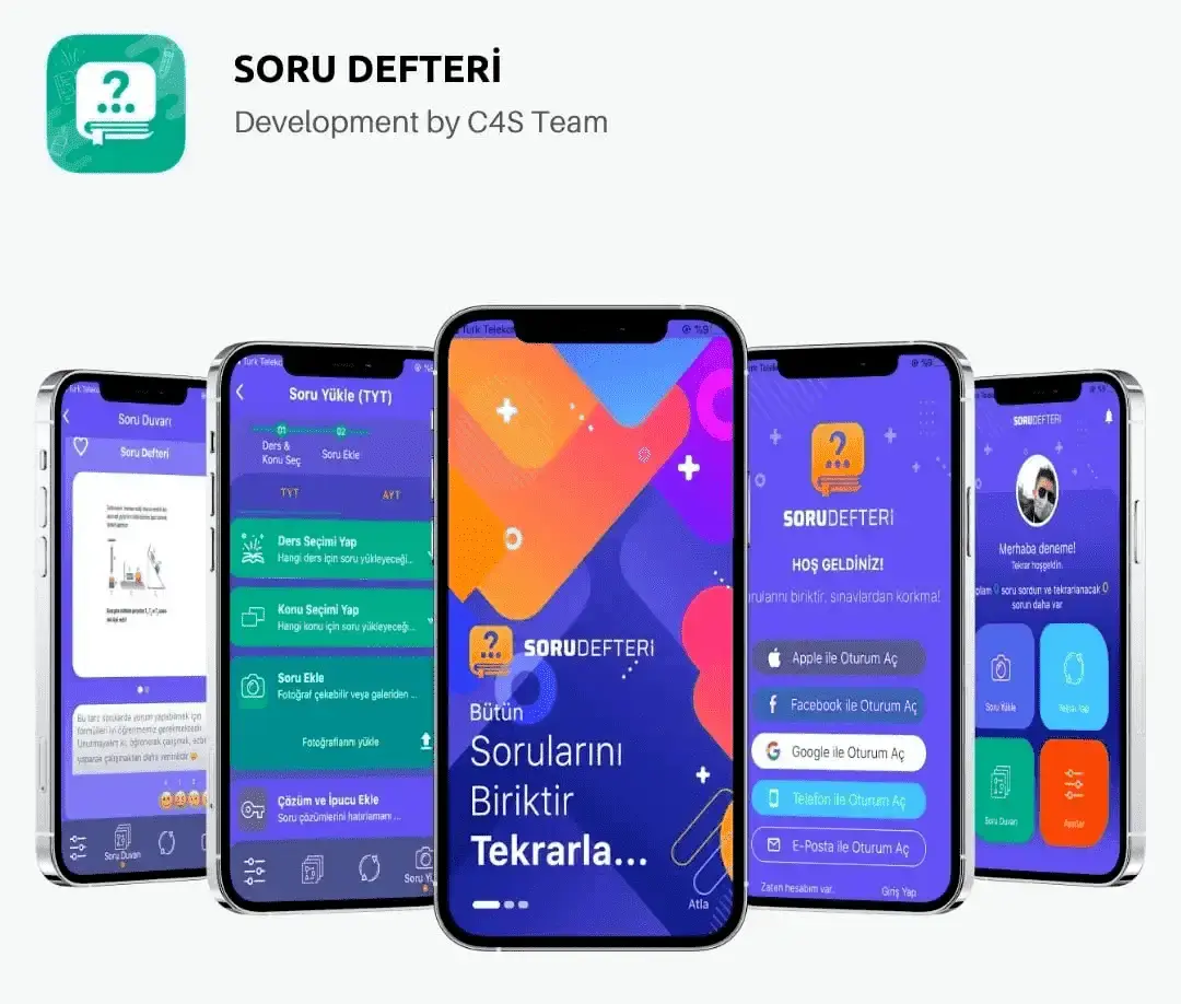 Soru Defteri öğrenci ders çalışma ve soru çözüm mobil uygulaması